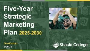 Image of Shasta College Strategic Marketing Plan